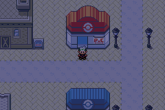 Rustboro before adding lamp object events